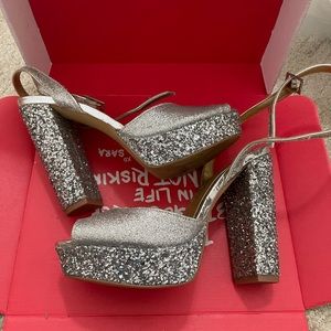 Night out ankle strap heels